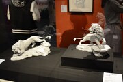 「ディズニー・アート展 いのちを吹き込む魔法」の様子。