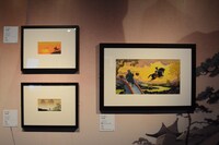 「ディズニー・アート展 いのちを吹き込む魔法」の様子。