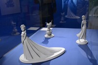 「ディズニー・アート展 いのちを吹き込む魔法」の様子。