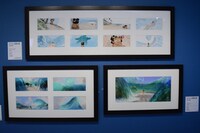 「ディズニー・アート展 いのちを吹き込む魔法」の様子。