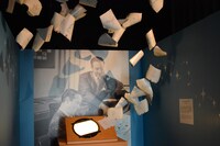 「ディズニー・アート展 いのちを吹き込む魔法」の様子。