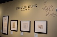 「ディズニー・アート展 いのちを吹き込む魔法」の様子。