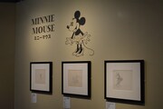 「ディズニー・アート展 いのちを吹き込む魔法」の様子。
