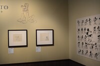 「ディズニー・アート展 いのちを吹き込む魔法」の様子。