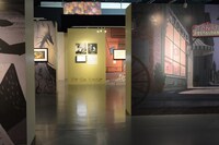 「ディズニー・アート展 いのちを吹き込む魔法」の様子。