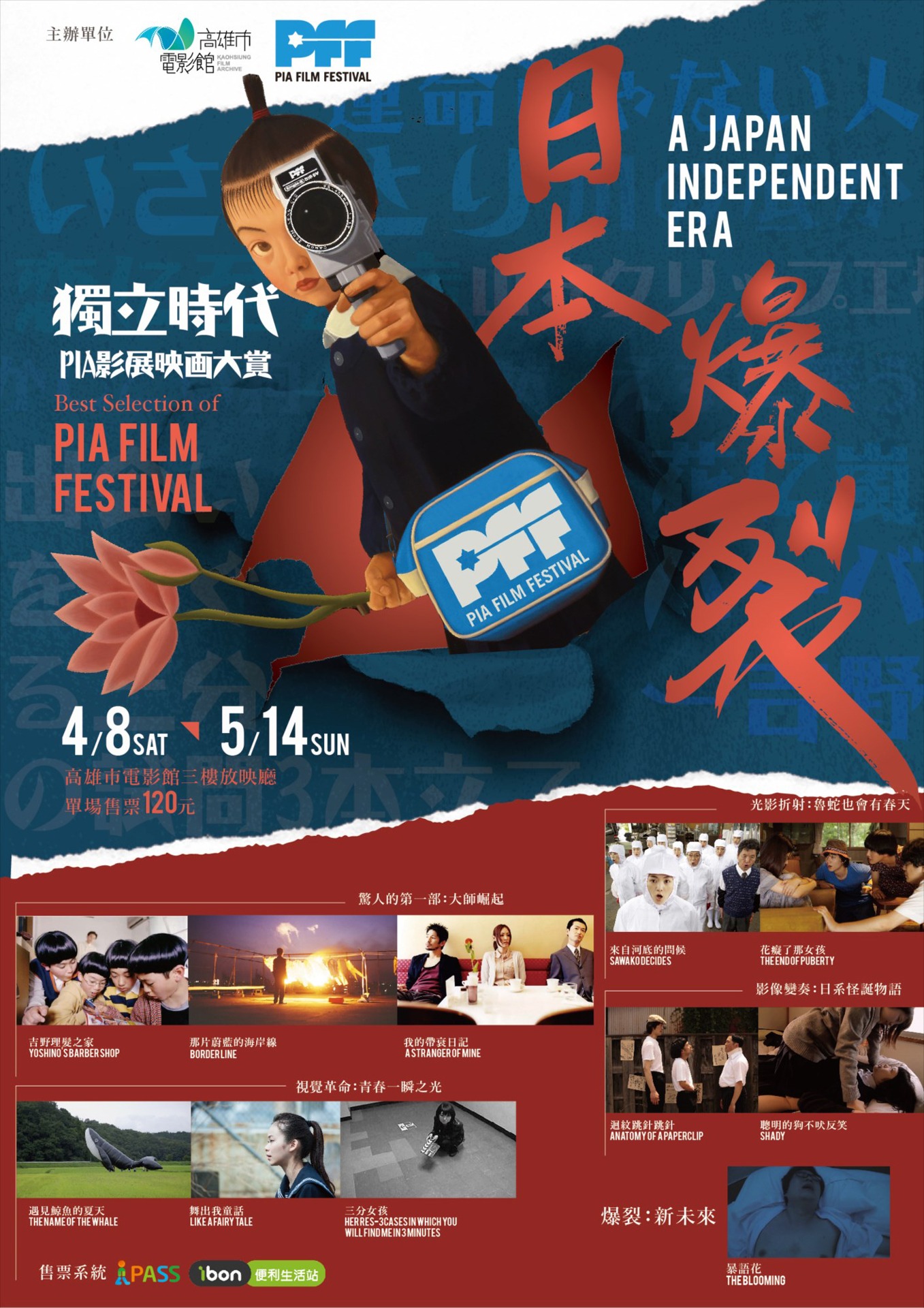 特集上映「日本爆裂。獨立時代- PIA影展映畫大賞」ビジュアル