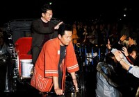 くまもと復興映画祭 Powered by 菊池映画祭オープニングイベントの様子。