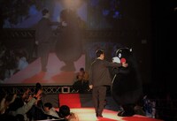 くまもと復興映画祭 Powered by 菊池映画祭オープニングイベントの様子。