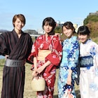 平祐奈、高杉真宙、池田エライザ、岡崎紗絵が浴衣姿でにっこり「ReLIFE」新写真