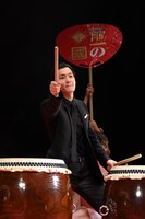 和太鼓演奏の様子。