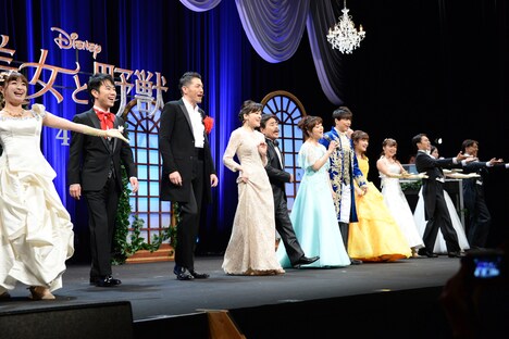 「美女と野獣」プレミアム吹替版上映会のワンシーン。