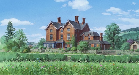 「メアリと魔女の花」より赤い館。