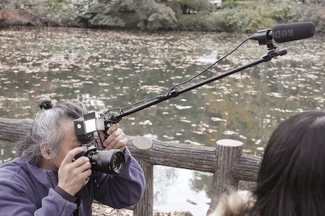 「STOP」メイキングカット