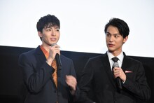 左から高杉真宙、中川大志。