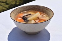 佐藤健が振る舞っただご汁。