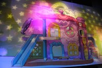 ステージ上のここたまハウス