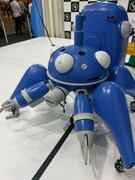 1/2サイズで再現されたタチコマ。