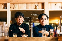 左からpopcorn代表のナカムラケンタ、大高健志。