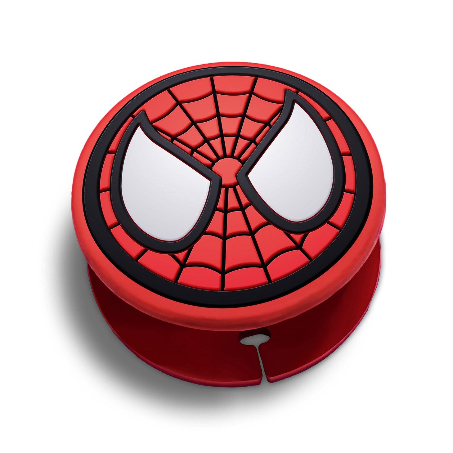 「スパイダーマン：ホームカミング」ムビチケカード特典のイヤホンコードリール。