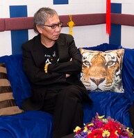 「土竜の唄 香港狂騒曲」ビジュアルコメンタリーに参加した三池崇史。