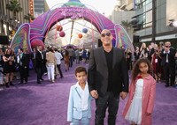 ヴィン・ディーゼル（中央）と子供たち。