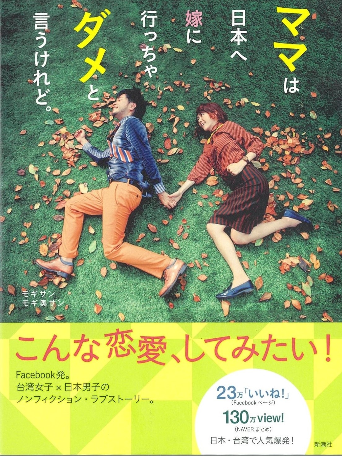 書籍「ママは日本へ嫁に行っちゃダメと言うけれど。」表紙