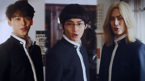 「帝一の國」とファンタのコラボCM。