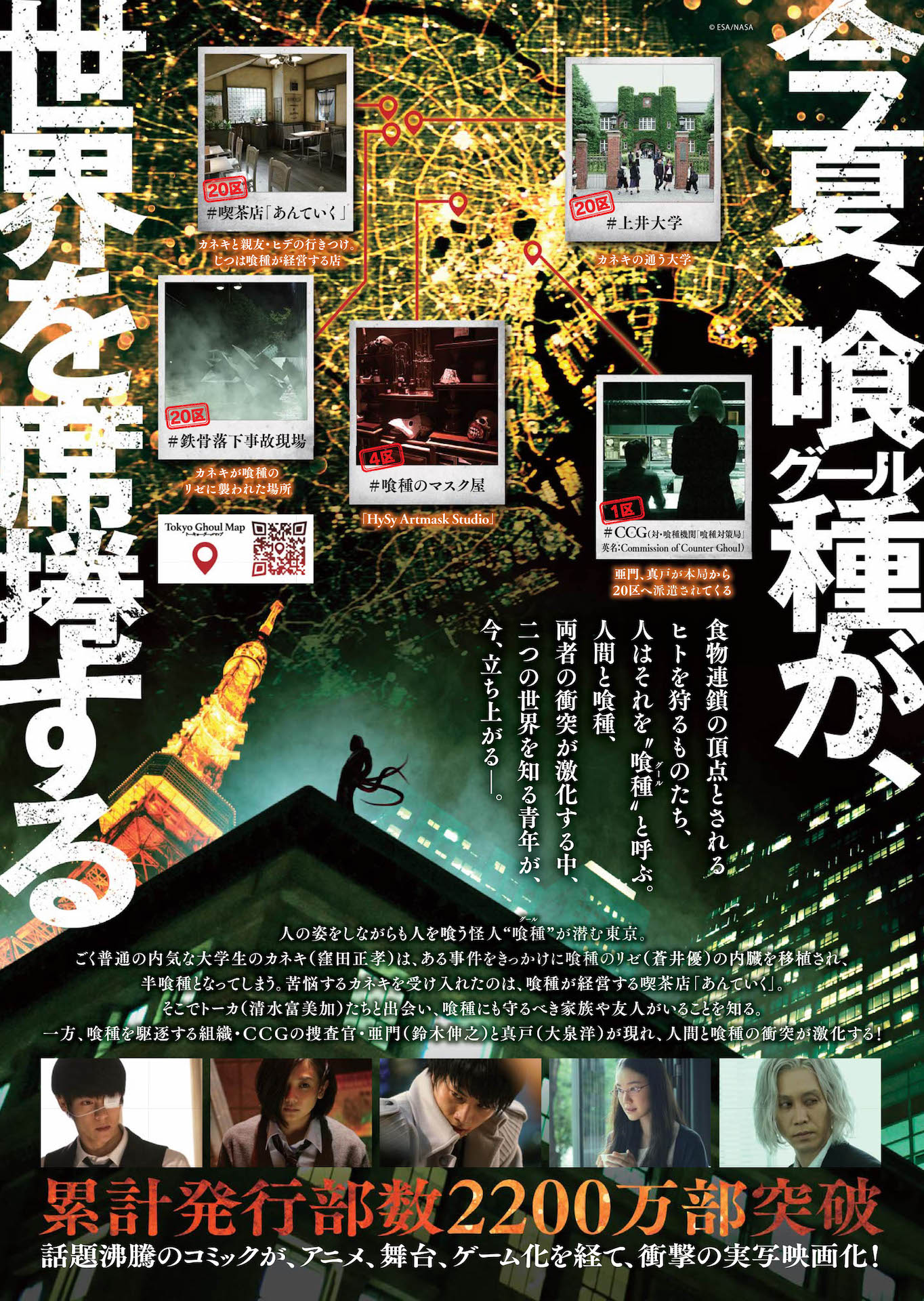 「東京喰種 トーキョーグール」ビジュアル