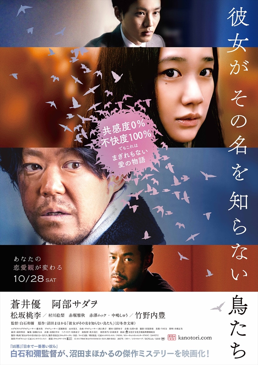 「彼女がその名を知らない鳥たち」ポスタービジュアル
