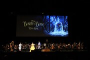 「『美女と野獣』ライブ・オーケストラ」の様子。