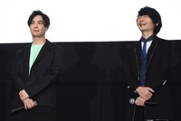 「劇場版 Free!-Timeless Medley- 絆」公開記念舞台挨拶の様子。