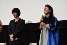 左から神木隆之介、澤穂希。