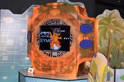 「デジモンアドベンチャー THE REAL WORLD」展示の様子。