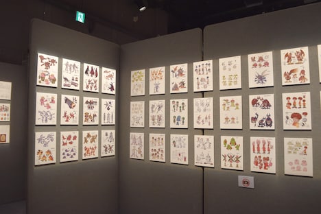 「デジモンアドベンチャー THE REAL WORLD」展示の様子。