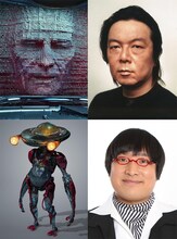 上段左からゾードン、古田新太。下段左からアルファ5、山里亮太（南海キャンディーズ）。