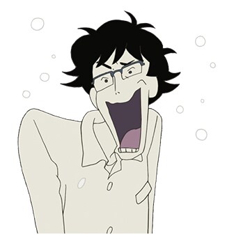 「夜は短し歩けよ乙女」スタンプ