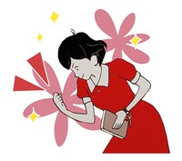 「夜は短し歩けよ乙女」スタンプ