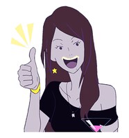 「夜は短し歩けよ乙女」スタンプ