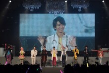 左から甲斐翔真、松田るか、小手伸也、町井祥真、飯島寛騎、瀬戸利樹、松本享恭、岩永徹也、小野塚勇人。