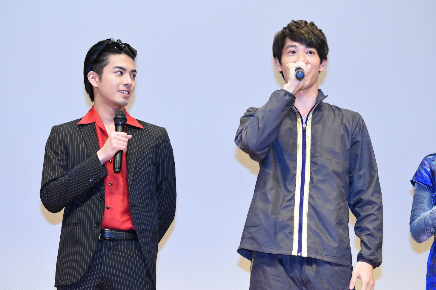 左から中尾暢樹、國島直希。