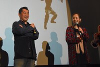 左から坂本浩一、人見早苗。