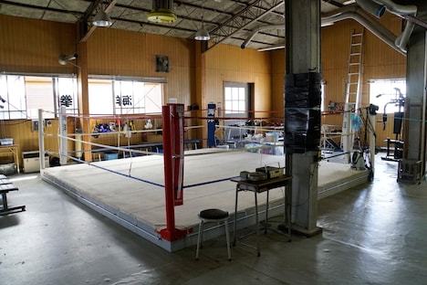 「あゝ、荒野」撮影現場の様子。