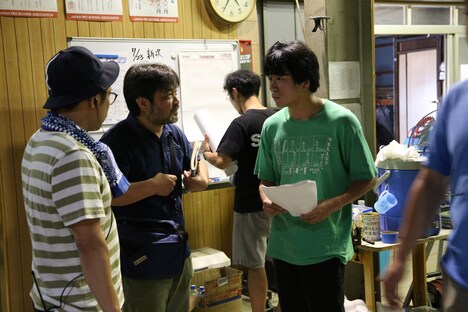 「あゝ、荒野」メイキングカット