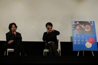 左から池松壮亮、石井裕也。