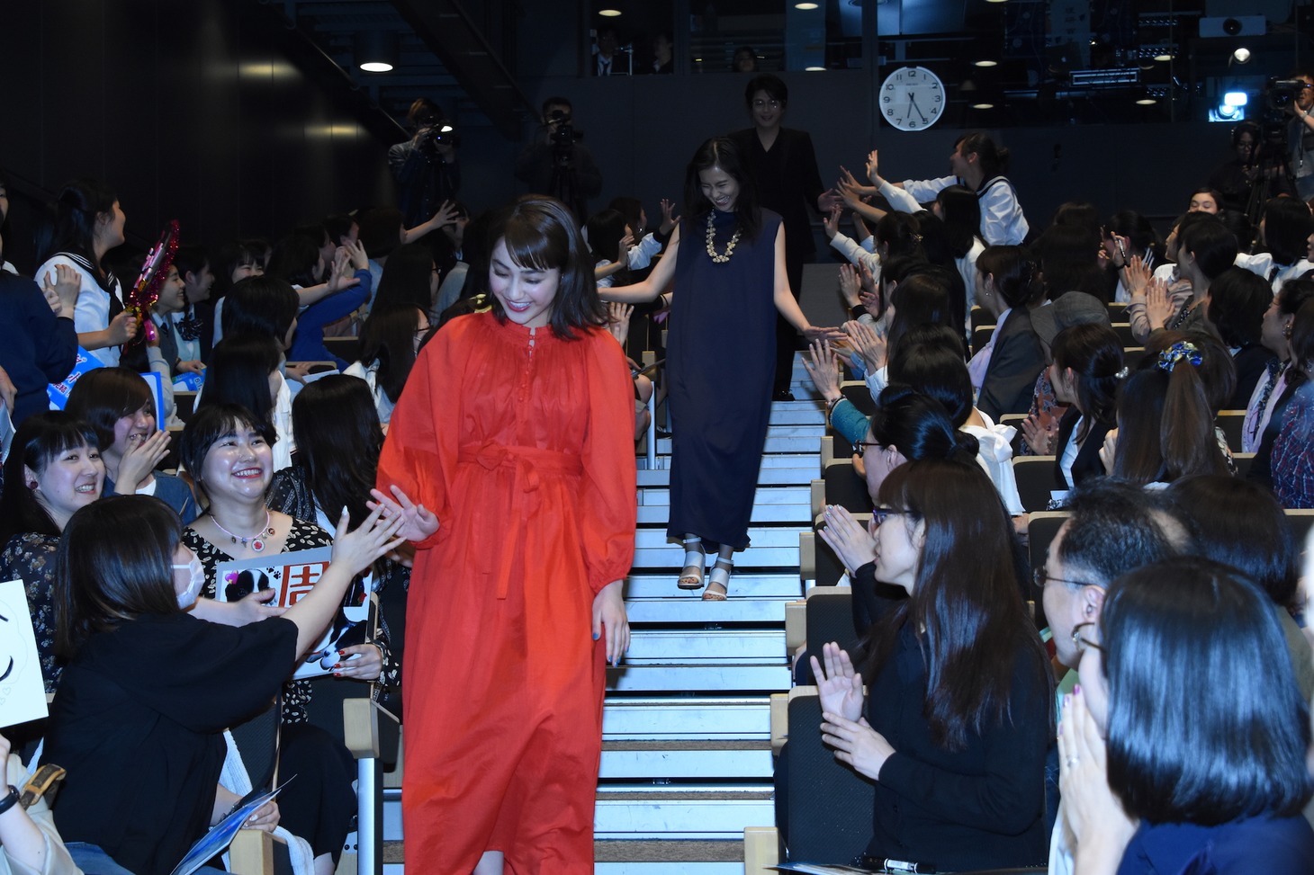 「サクラダリセット 後篇」公開直前イベントの様子。