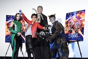 「ガーディアンズ・オブ・ギャラクシー」吹替キャストがコスプレ、遠藤憲一の胸中は