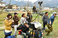 「心が叫びたがってるんだ。」の撮影風景。