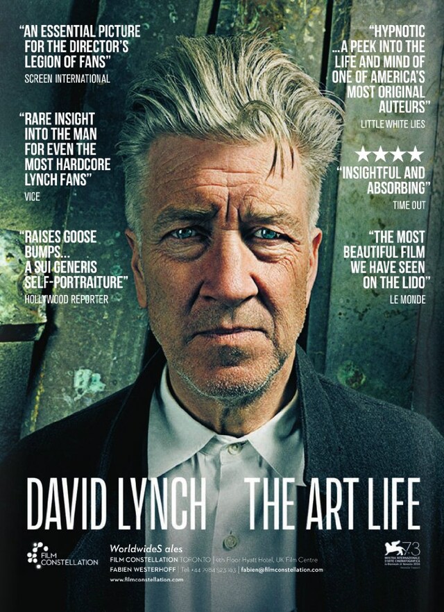 「David Lynch: The Art Life（原題）」海外版ポスタービジュアル