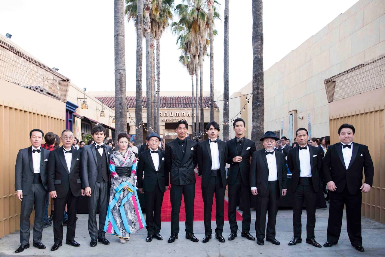 「たたら侍」ハリウッドプレミア、米国公開決定にHIRO「スタートラインに立てた」