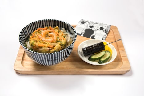 亜門のかき揚げうどん（1274円）